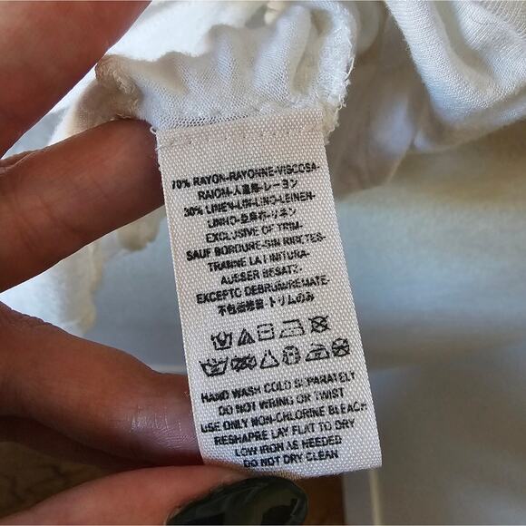 We The Free Linen Blend Muscle Tee - Picture 7 of 7